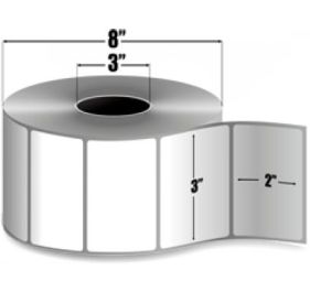 AirTrack® AT3200TW-3-2-2950-3-R Barcode Label