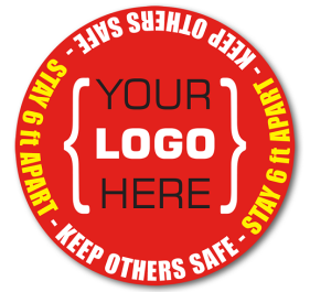 AirTrack® Anti-Slip Floor and Wall Barcode Label
