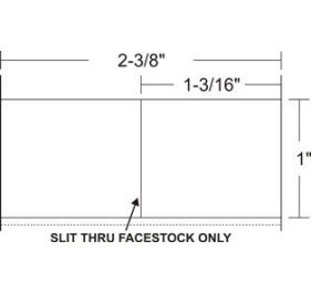 Zebra 10005848-R Barcode Label