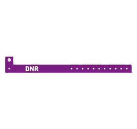 Zebra TY-DNR-PUR Wristbands