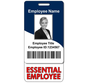 AlphaCard Essential ID Plastic ID Card