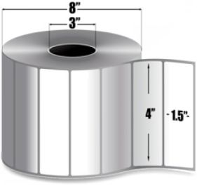 Honeywell E08001 Barcode Label