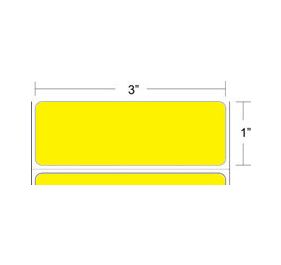 AirTrack® AiRFC-3-1-5500-YL Barcode Label