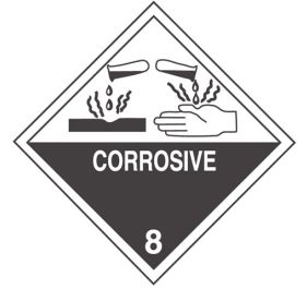Warning D17 Shipping Labels