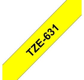 Brother TZE6312PK Barcode Label