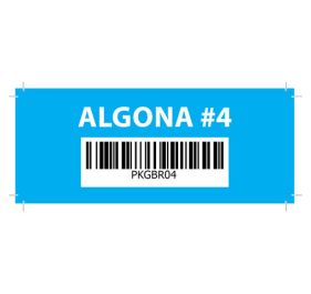 AirTrack 15X4-TT-BLU-ALGONA Labels