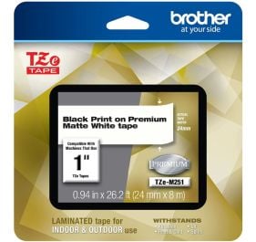 Brother TZEM251 Barcode Label