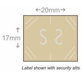 BCI LMN2017BU-1PS-SL Labels