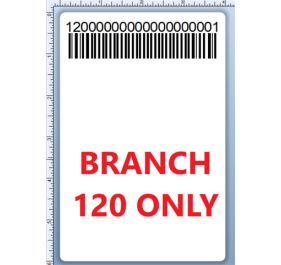 BCI DEXTER-4X6-LPN-120 Barcode Label