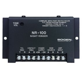 Bogen NR100 Public Address Equipment