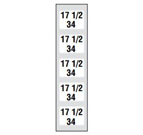 BCI Apparel Stock Barcode Label