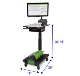 Newcastle Systems AP1000i-S Mobile Cart