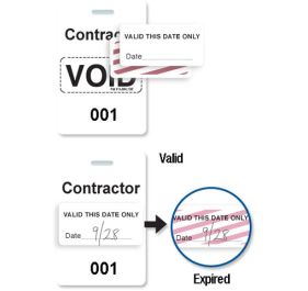 Brady 6546 Access Control Cards