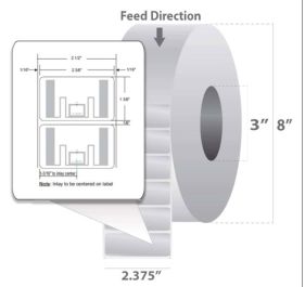 Zebra 10026448 RFID Label