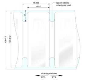 Zebra 10026770 RFID Label