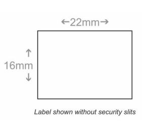 BCI LGG2216W-1RN-CS Labels