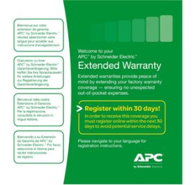 APC WBEXTWAR1YR-SP-02 Service Contract