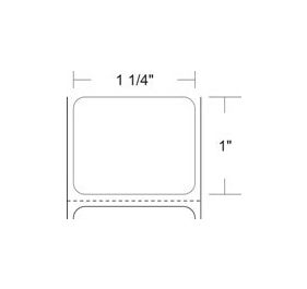 AirTrack® 10010038-COMPATIBLE Barcode Label