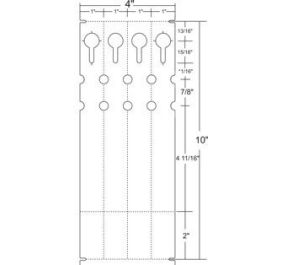 Zebra 69531-R Barcode Label