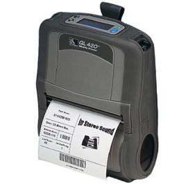 Zebra Q4D-LUBD0000-00 Portable Barcode Printer
