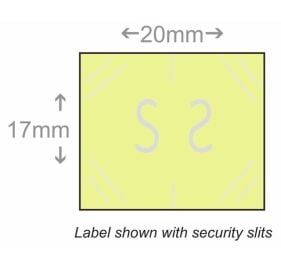BCI LMN2017FC-1PS-SL Labels