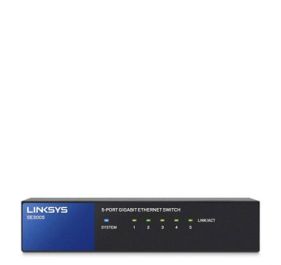 Linksys SE3005 Network Switch