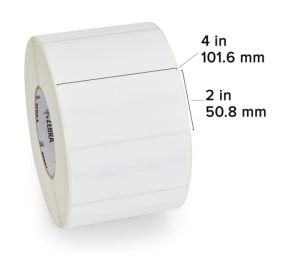 Zebra 10023060 Barcode Label
