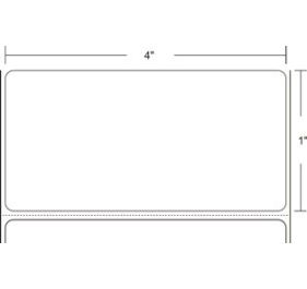 SATO 54SX02011-R Barcode Label