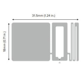 Zebra Boingtech BT577 RFID Inlay