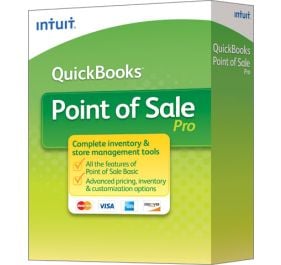 Intuit QuickBooks Point of Sale Pro Wasp POS Software