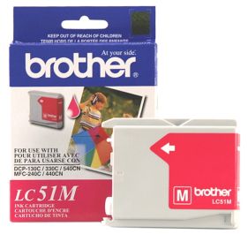 Brother LC51M InkJet Cartridge