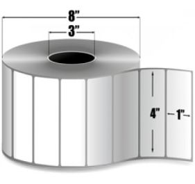 Zebra 92071 Barcode Label