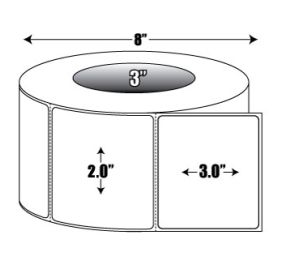 AirTrack AiRT-2-3-1900-3 Barcode Label