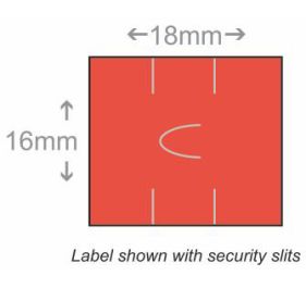 BCI LSA1618R-1PS-CS Labels