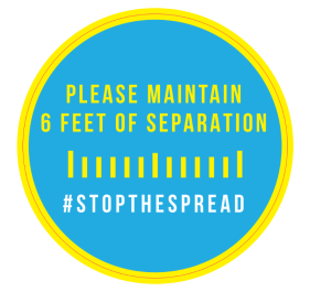 AirTrack® Stop the Spread Barcode Label