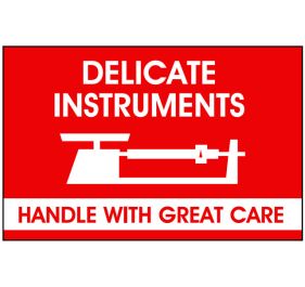 Packing Delicate Instruments Shipping Labels
