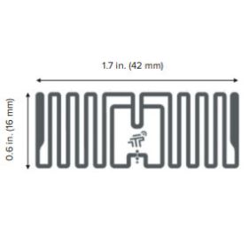 Zebra Tageos EOS-241 RFID Inlay