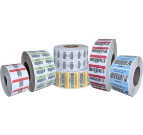 AirTrack® BCI100100PBAL-WHITE-1D-1 Barcode Label