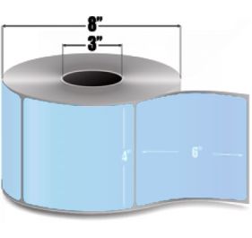 AirTrack® ATTFC-4-6-1000-BL-R Barcode Label