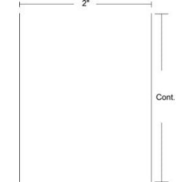 Zebra 10023353 Barcode Label