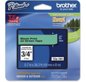 Brother TZE741 Barcode Label