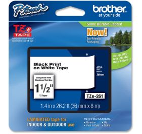 Brother TZE261 Barcode Label
