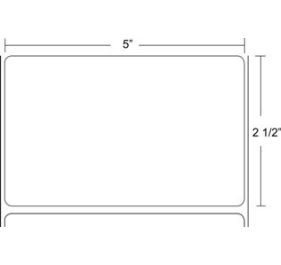 Zebra 72298-R Barcode Label