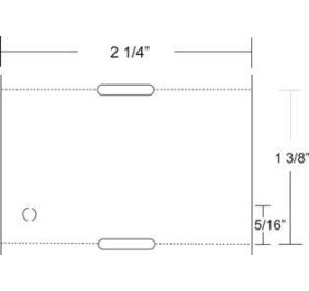 Zebra 10010054-R Barcode Label