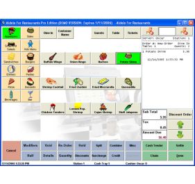 Aldelo Restaurant Wasp POS Software