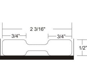 Zebra 17752 Barcode Label