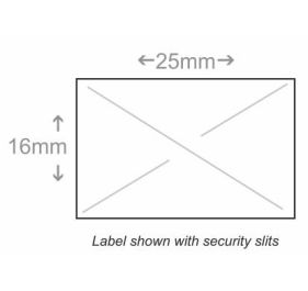BCI LGG2516W-1PS-CS Labels