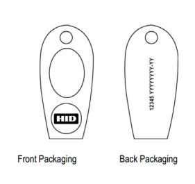 HID 1346NSSNNBOX Access Control Cards