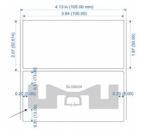 SLS RFID 10020302-9024-M730-SLS RFID Label