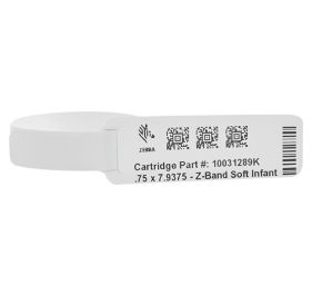 Zebra 10031289K Wristbands